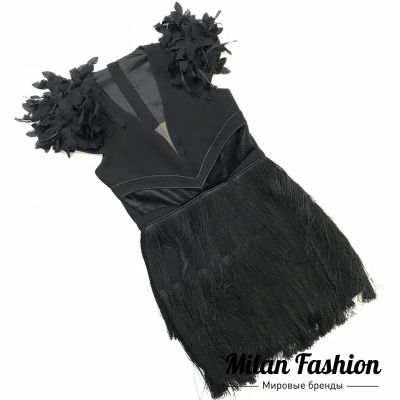 Платье с бахромой Salvatore Ferragamo #an-0404