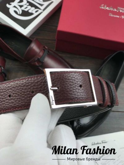 Двусторонний ремень Salvatore Ferragamo #bb1203