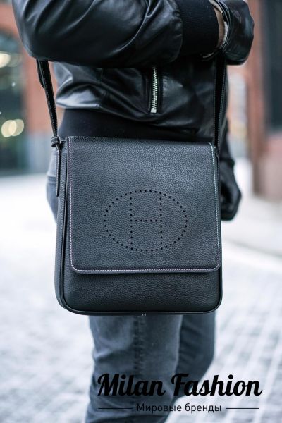 Сумка-мессенджер  Hermes #bb1576