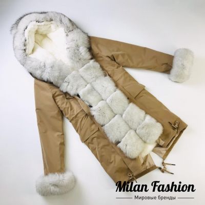 Парка с мехом Salvatore Ferragamo #an-0484