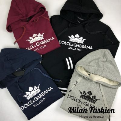 Хлопковое худи  Dolce & Gabbana #an-0701