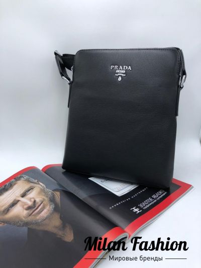 Кожаная сумка  Prada #tt1045